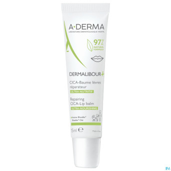 Aderma dermalibour+ cica baume levres 15ml