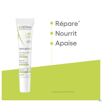 Aderma dermalibour+ cica baume levres 15ml