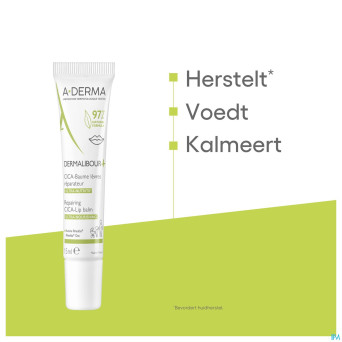 Aderma dermalibour+ cica baume levres 15ml