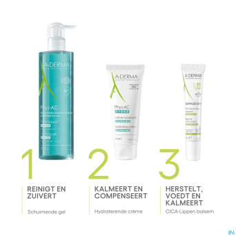 Aderma dermalibour+ cica baume levres 15ml