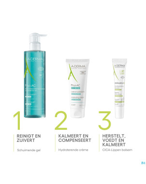 Aderma dermalibour+ cica baume levres 15ml