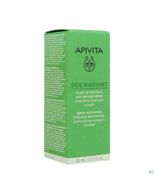 Apivita bee radiant glow activ.&a/fatig.serum 30ml