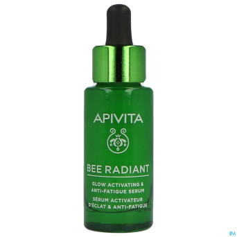 Apivita bee radiant glow activ.&a/fatig.serum 30ml