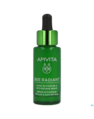 Apivita bee radiant glow activ.&a/fatig.serum 30ml