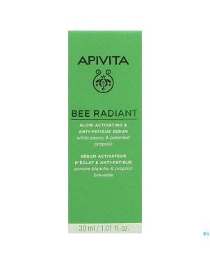 Apivita bee radiant glow activ.&a/fatig.serum 30ml