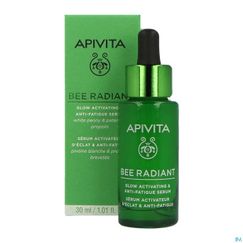 Apivita bee radiant glow activ.&a/fatig.serum 30ml