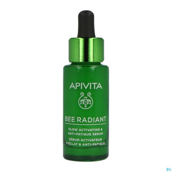 Apivita bee radiant glow activ.&a/fatig.serum 30ml