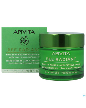 Apivita bee radiant sign ag.&a/f. gel cr rich 50ml