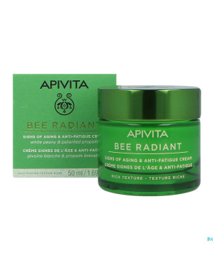 Apivita bee radiant sign ag.&a/f. gel cr rich 50ml