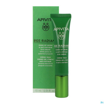 Apivita bee radiant sign ag.&a/fatigue eye cr 15ml