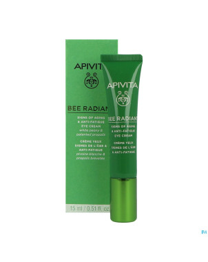 Apivita bee radiant sign ag.&a/fatigue eye cr 15ml