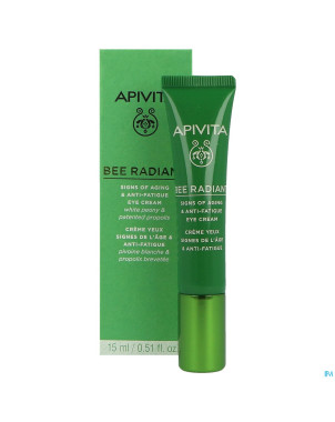 Apivita bee radiant sign ag.&a/fatigue eye cr 15ml