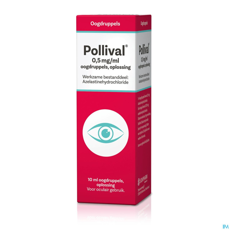 Pollival 0,5mg/ml collyre multidos. fl pompe 10ml