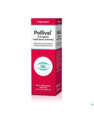 Pollival 0,5mg/ml collyre multidos. fl pompe 10ml