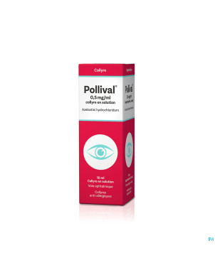 Pollival 0,5mg/ml collyre multidos. fl pompe 10ml