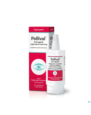 Pollival 0,5mg/ml collyre multidos. fl pompe 10ml