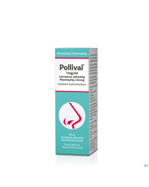 Pollival 1mg/ml sol pour pulv nasale 10ml