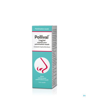 Pollival 1mg/ml sol pour pulv nasale 10ml