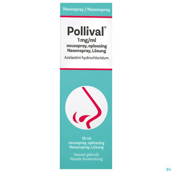 Pollival 1mg/ml sol pour pulv nasale 10ml