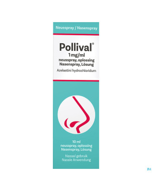 Pollival 1mg/ml sol pour pulv nasale 10ml