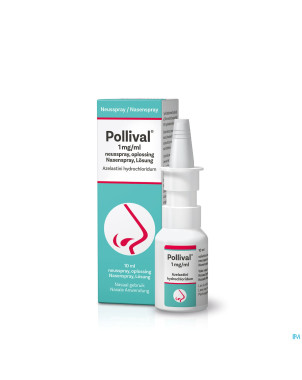 Pollival 1mg/ml sol pour pulv nasale 10ml