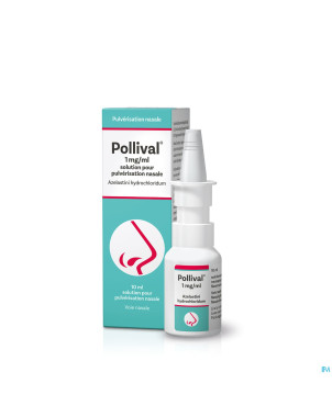 Pollival 1mg/ml sol pour pulv nasale 10ml