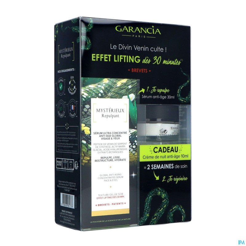 Garancia mysterieux repulp.serum 30ml+cr nuit 10ml