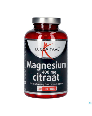 Lucovitaal citrate magnesium 400mg comp 150