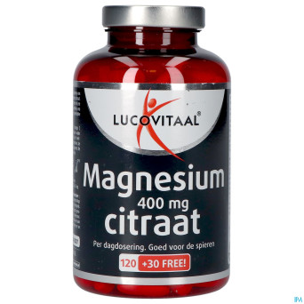 Lucovitaal citrate magnesium 400mg comp 150