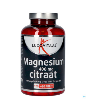 Lucovitaal citrate magnesium 400mg comp 150