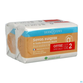 Marque v dermasens savon surgras neutre    2x200g