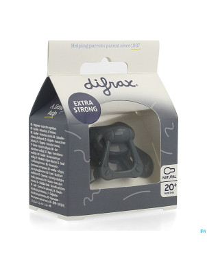 Difrax sucette natural 20m+ uni bleu