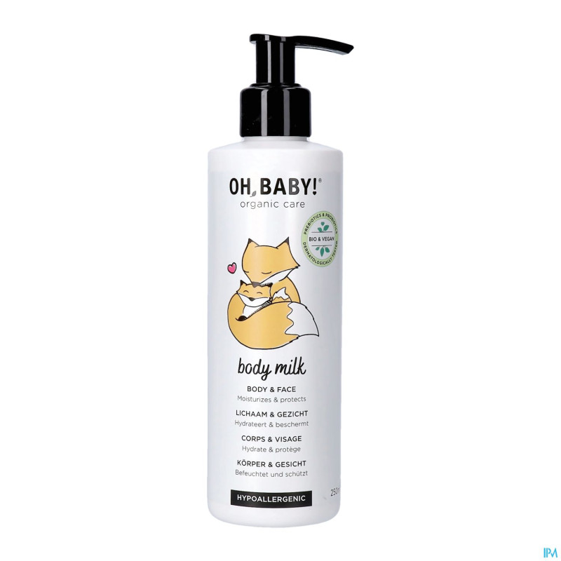Oh baby lait corporel    250ml