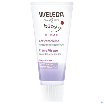 Weleda sensitive cr visage mauve blanche   50ml nf