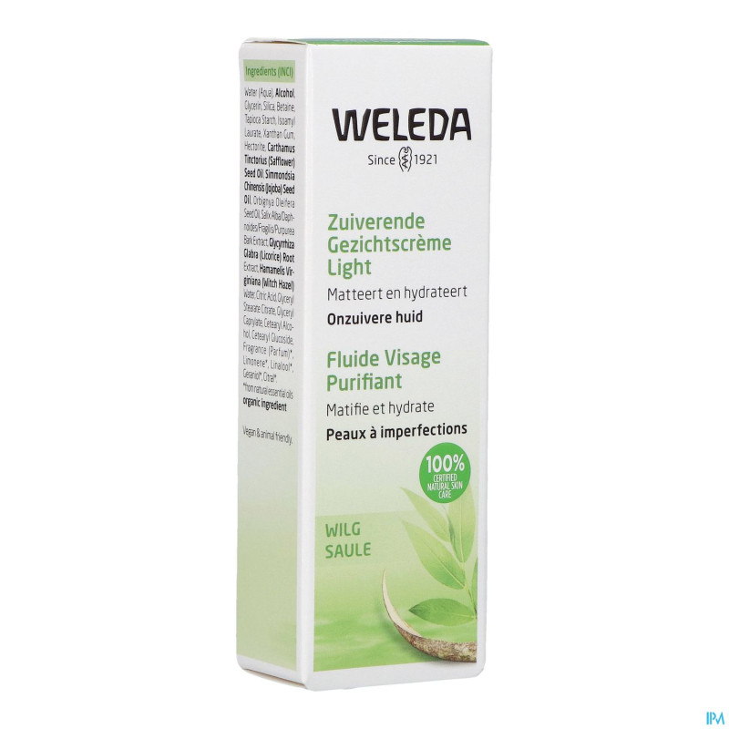 Weleda fluide visage purifiant    30ml nf