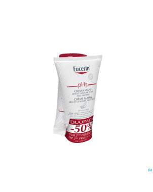 Eucerin ph5 creme mains    2x75ml