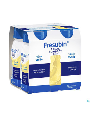 Fresubin 2 kcal compact drink vanille fl 4x125ml