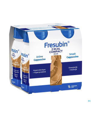 Fresubin 2 kcal compact drink cappuccino fl4x125ml