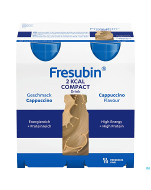 Fresubin 2 kcal compact drink cappuccino fl4x125ml