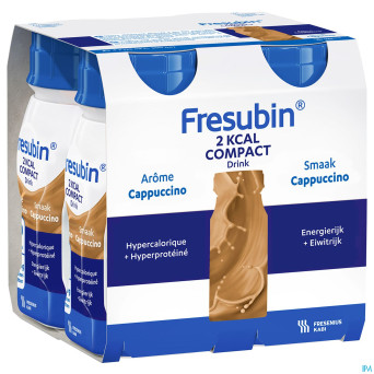 Fresubin 2 kcal compact drink cappuccino fl4x125ml