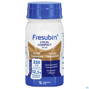 Fresubin 2 kcal compact drink cappuccino fl4x125ml