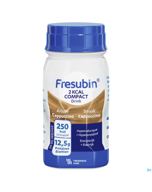 Fresubin 2 kcal compact drink cappuccino fl4x125ml