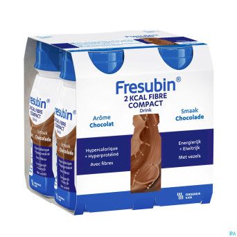Fresubin 2 kcal fibre compact drink choco 4x125ml