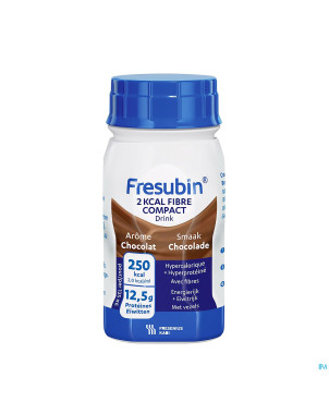 Fresubin 2 kcal fibre compact drink choco 4x125ml