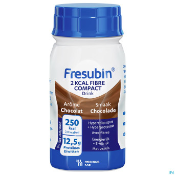 Fresubin 2 kcal fibre compact drink choco 4x125ml