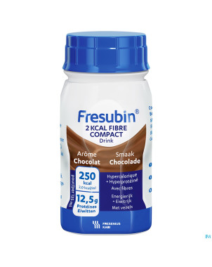 Fresubin 2 kcal fibre compact drink choco 4x125ml
