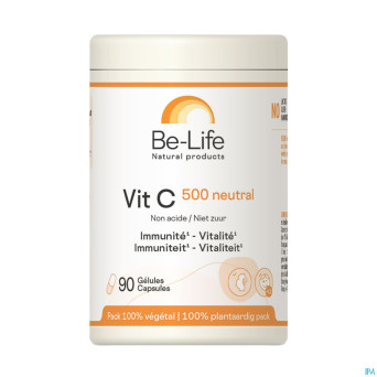 Vit c 500 neutral be life v-caps 50