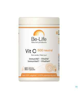 Vit c 500 neutral be life v-caps 50