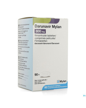 Darunavir viatris 800mg comp pell 90