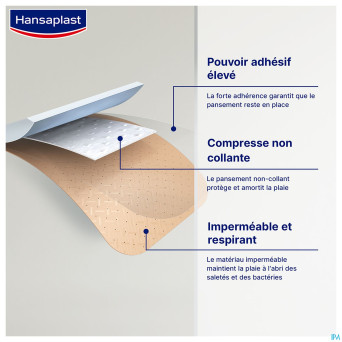 Hansaplast pansements universal    strips 10